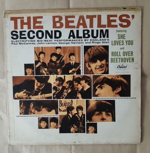 Vinilo - The Beatles - Second Album 1964 Usa