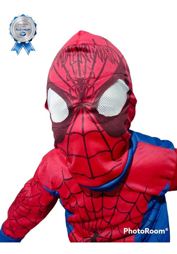 Disfraz Spiderman Para Niños Hombre Araña Superheroe Envio Gratis