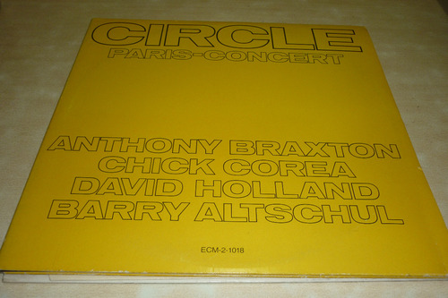 Chick Corea Circle Paris Concert Vinilo 10 Puntos Americano