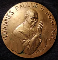 Comprar Medalla Del Vaticano Papa Juan Pablo 2, 1990