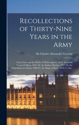 Libro Recollections Of Thirty-nine Years In The Army: Gaw...