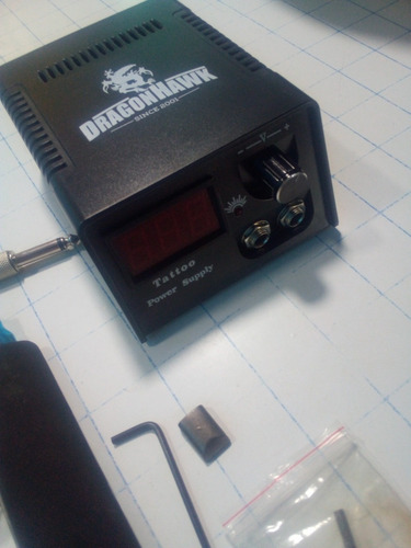 Imagen 3 de 10 de Maquinas Para Tatuar Dragonhawk Con Todos La Implementación