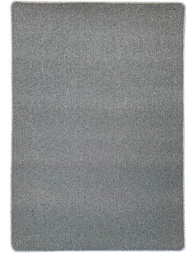 Alfombra Carpeta Gris Medio 100x150 Cm Kreatex
