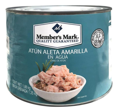 AtĂșn En Agua Member's Mark 1.8 Kg