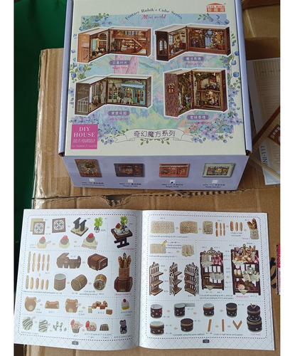 Casa De Muñecas De Madera, Mini Casa De Muñecas, Regalo De