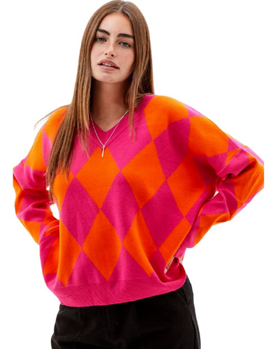 Sweater Pullover De Bremer Rombos 