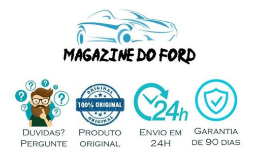 Aplique Inferior Parachoque Traseiro Ford Ka Hatch 2018/2021