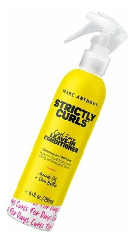 3 Pza Tratamiento Capilar Marc Anthony Strictly Curls Leave-