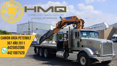 Camion Grua Peterbil 2011 Con Brazo Articulado En Queretaro