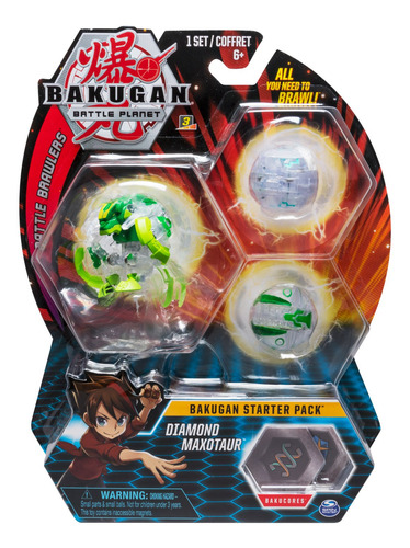 Bakugan Set De Inicio Spin Master Toys - 6045144