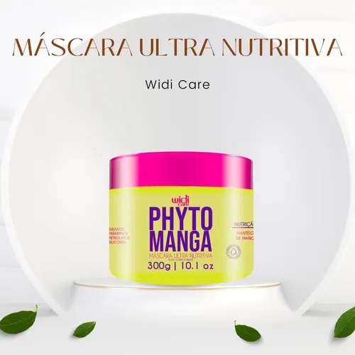 3x Phytomanga Máscara Nutritiva Ação Condicionante Widi Care