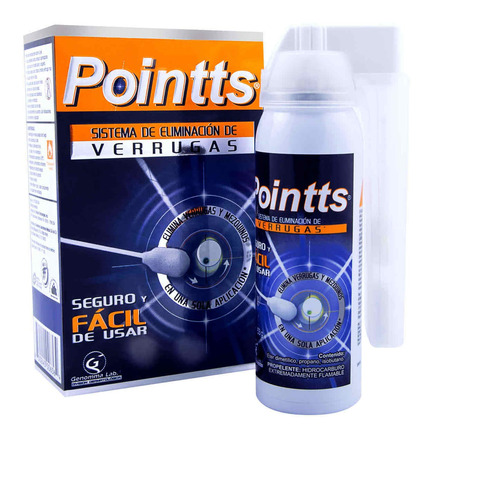 Imagen 1 de 1 de Pointts Sistema Eliminación De Verrugas 80 Ml