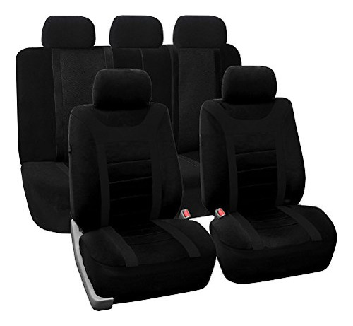 Fh Group Car Seat Covers Full Set Cloth - Universal Fit, Aut