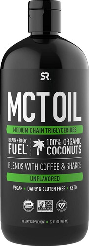 Aceite Mct De Cocos Orgánicos - L a $299900