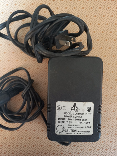 Atari Sistema De Juego 5v Adaptador De Fuente De Alimentació