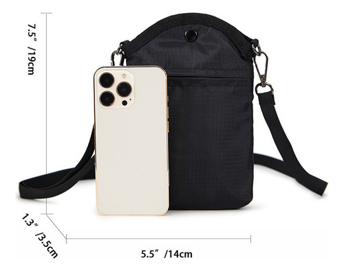 Minibolso De Moda Para Hombre Con Forma De Cartera Pequeña