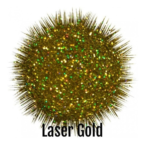 Glitters Comestibles King Dust Laser Gold