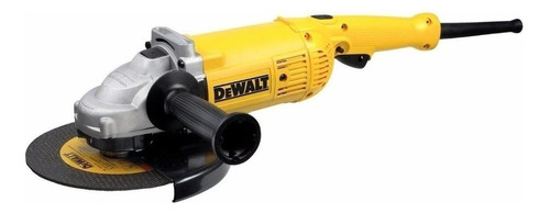 Amoladora angular DeWalt D28490 de 50 Hz color amarillo 2200 W 220 V + accesorio