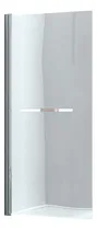 Comprar Mampara Ducha Rebatible 190x80 Vidrio Temp 8mm Toallero Met