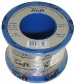 Solda Rolo 500g Azul Soft