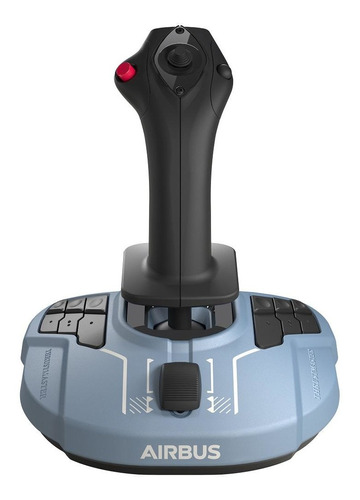 Joystick Thrustmaster TCA Sidestick Airbus edition negro y azul