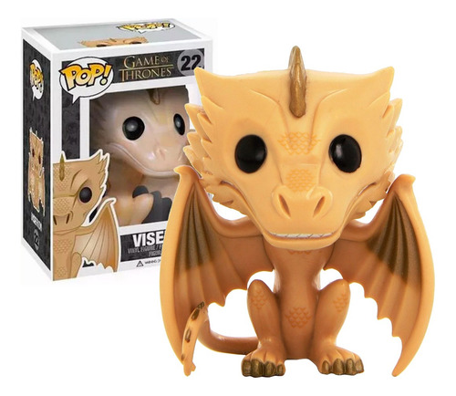 Funko Pop Game Thrones Viserion 22 Tronos Daenerys Dragon