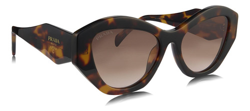Prada Spr 07ys Vau-6s1 Symbole Abstract Tortoise (Usado)