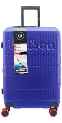  Valija Grande Wilson Abs 28kg 28p Expandible 8 Ruedas 360°