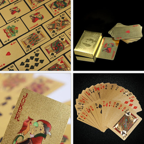 Baralho Personalizado Deck Dólar Jogo De Cartas Resistente