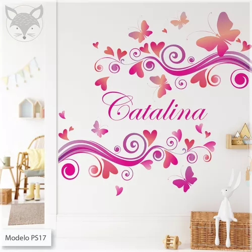 Vinilo para Pared Nombre Personalizado