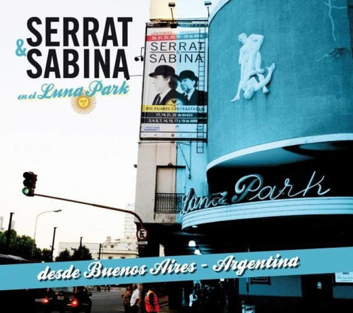 Dvd Serrat & Sabina En El Luna Park + Cd