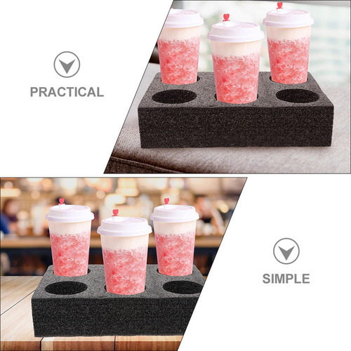 2 Piezas Takeaway Cup Cuper Cuper Capera Portable Babeza
