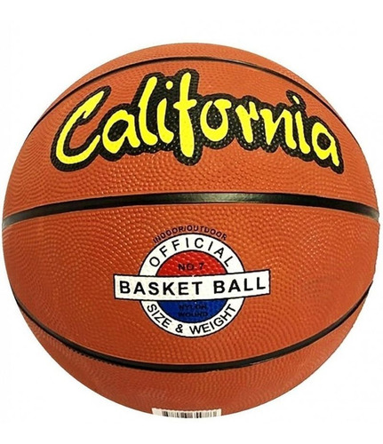Pelota De Basquet California N° 7 Nba Basket Premium