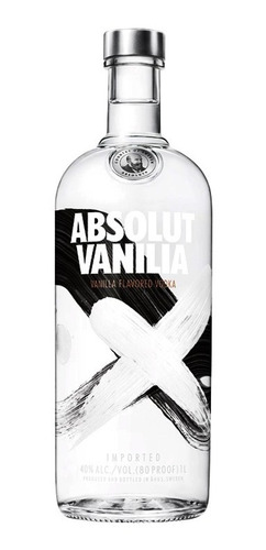 Vodka Destilada Vanilla Absolut Garrafa 750ml Original + Nf