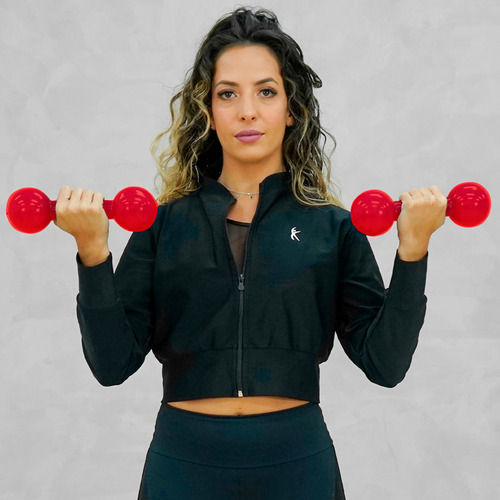 Halter Emborrachado Natural Fitness 7 Kg