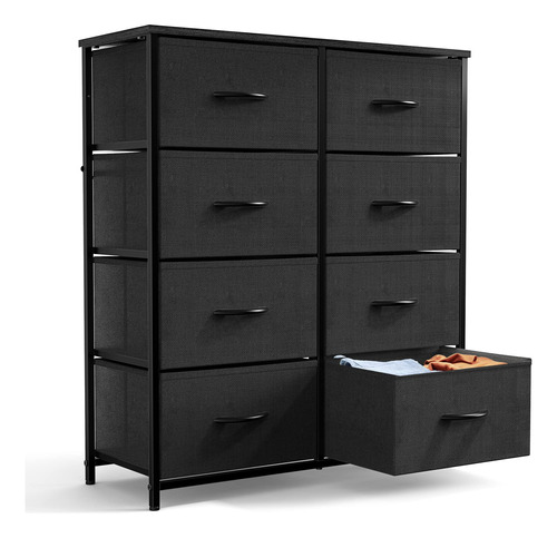 Newbulig Dresser With 8 Drawers, Chest Of Drawers, Fabric D.