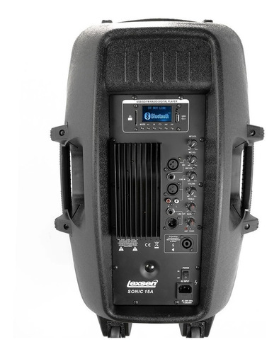Imagen 2 de 5 de Parlante Activo Lexsen Sonic15a Bluetooth/soporte/mic