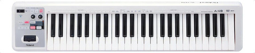 Roland A-49 Keyboard Teclado Midi Controlador Color Blanco