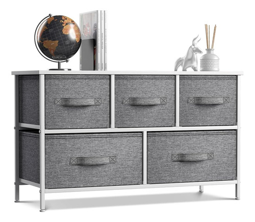 Sorbus Dresser Con 5 Cajones - Unidad Organizadora De Cofre 