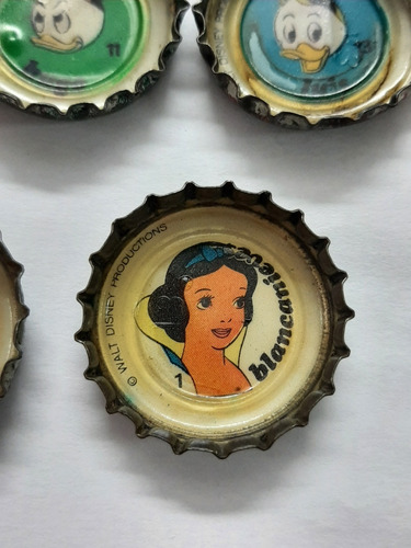 10 Antiguas Tapitas Pepsi Colección Disney (Usado)