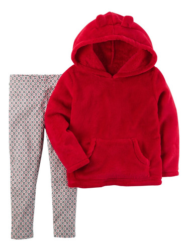 Carters Original Set X 2 Buzo Corderito Calza Estampa T:24m