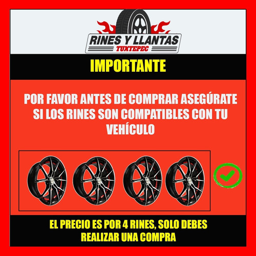 Rines 17 5/120 Amarok, S10, Eurovan, Blazer (4 Rines)