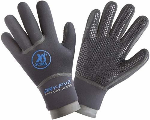 Guantes De Buceo - Guantes Xs Scuba Dry Five (grandes)