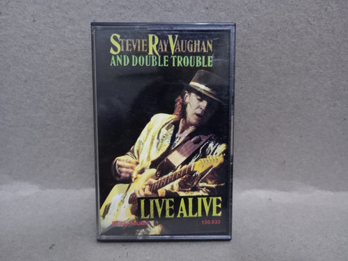 Steve Ray Vaughan - Live Alive Cassette 1986 La Cueva 