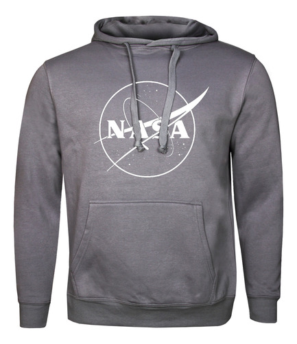 ¡oferta! Poleron Gris Xl, Nasa Logo