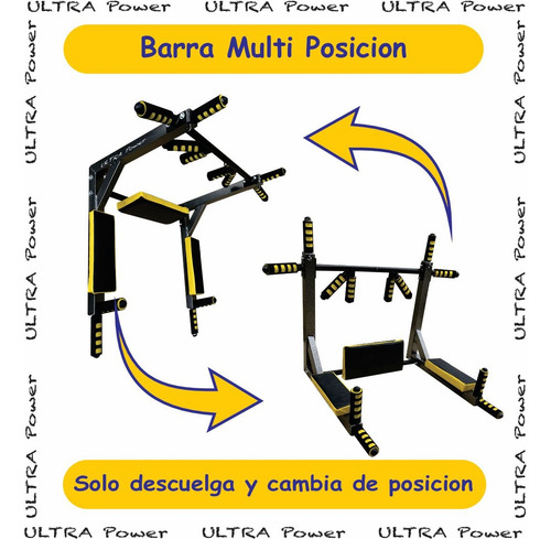 A3pn+c Barra Para Dominadas Fondos Ejercicio En Casa