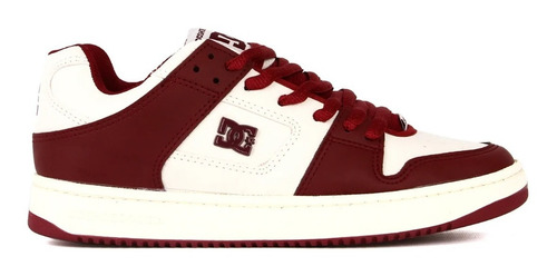 Imagen 2 de 5 de Zapatillas Dc Shoes Modelo Manteca Ss Beige Bordó Exclusiva