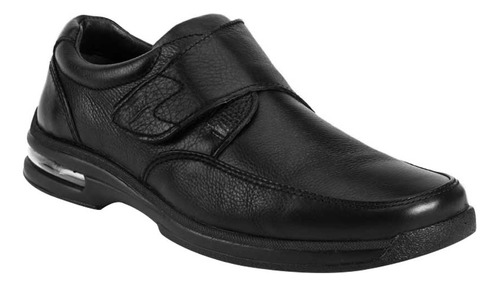 Zapato Flexi Casual Vestir Comodo Con Ajuste 402804 De Piel