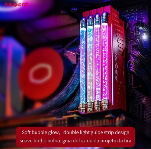 Memória Ram Ddr4 Asgard Loki W3 Rgb 16gb (2x8) 4000mhz Cl16