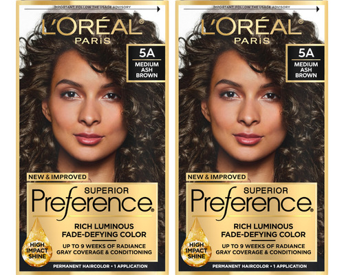 Tinte Para El Cabello L'oreal Paris Superior Preference Medi